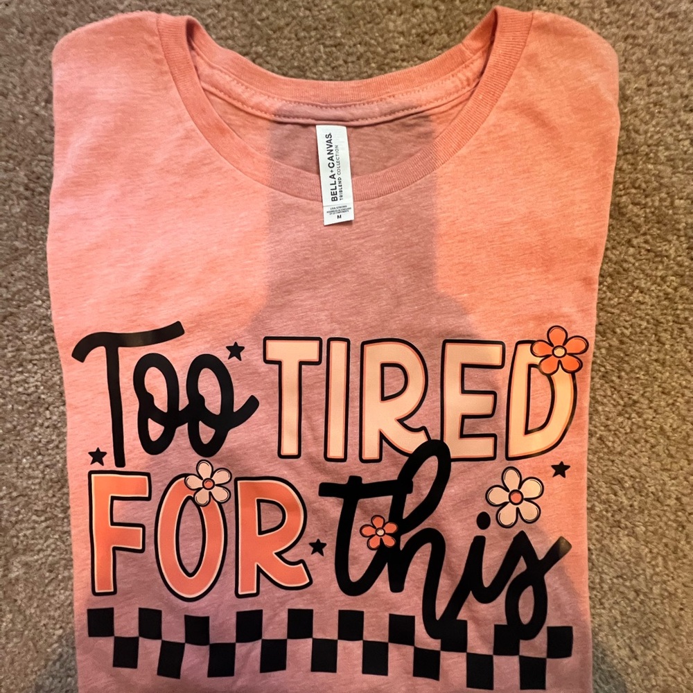 Bella Canvas Peach Graphic Tee - Short Sleeve